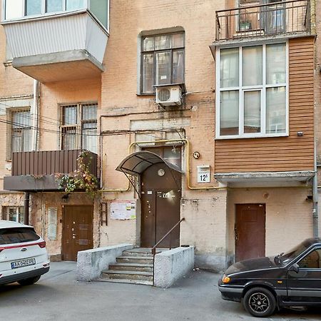 S12-58 Modern Aparthotel With Two 2Bedrooms In Central Kiev - Bessarabska Squere - Gulliver Mall - Olympic Stadium - Palace Of Sports - Saksahanskoho St, 12Б Eksteriør billede